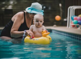 jak przygotować niemowlę do pierwszych lekcji pływania